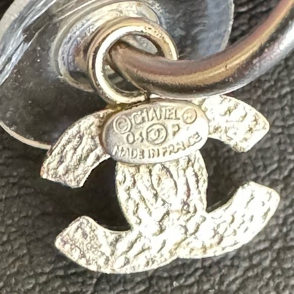 【CHANEL】Pendant CC Earrings - Picture 4 of 8